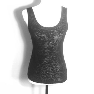 Charlotte Russe black see-through top